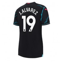 Camisa de time de futebol Manchester City Julian Alvarez #19 Replicas 3º Equipamento Feminina 2023-24 Manga Curta